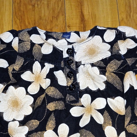 Baby Gap Girl flower floral boho dress toddler 4 Thanksgiving